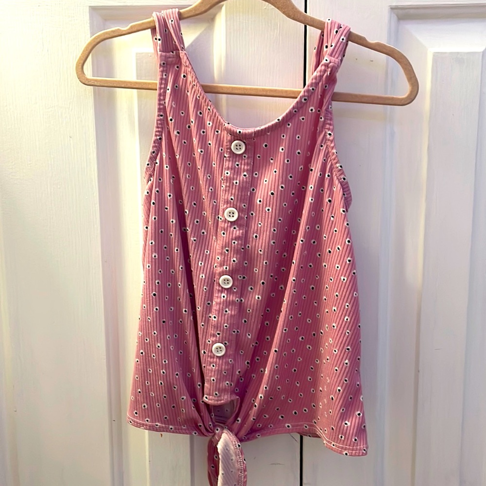 Pink ties shirt